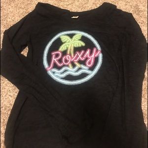 Roxy black palm tree 🌴 shirt